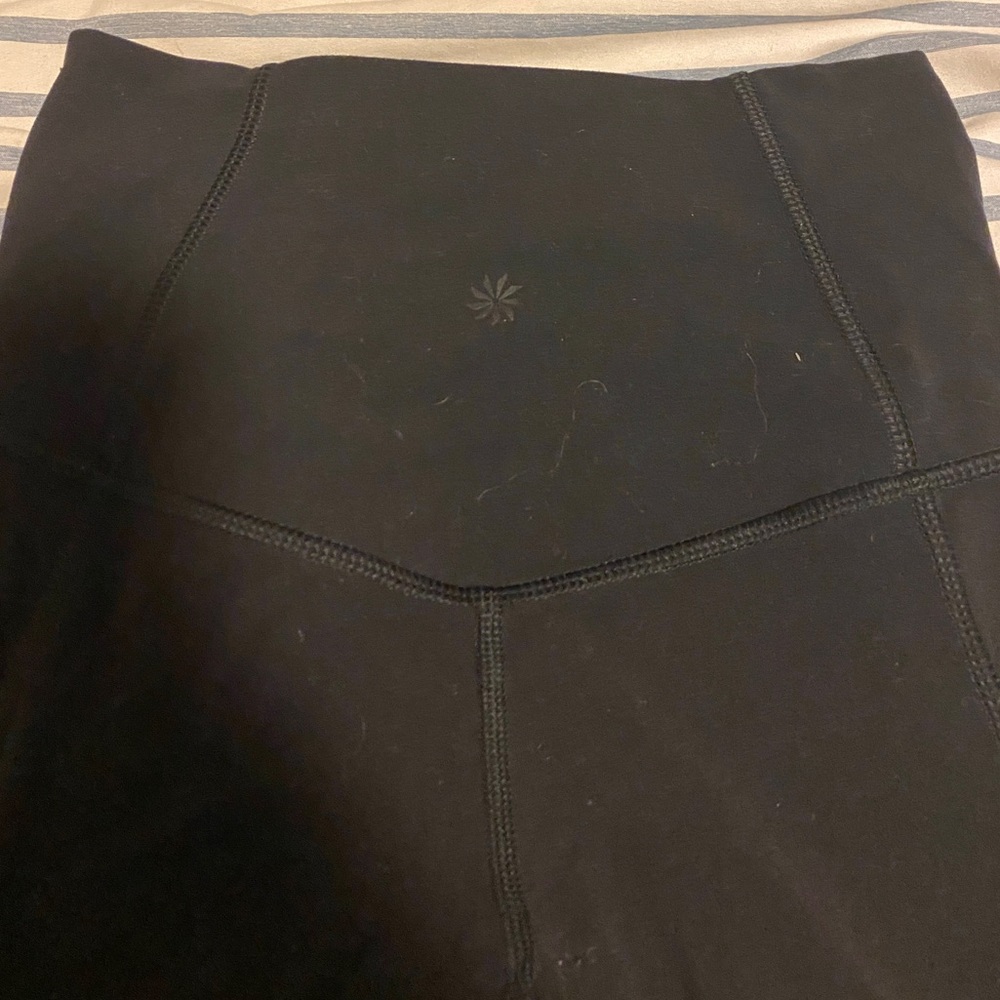 Athleta Salutation Stash 7/8 Tight in Powervita. Womens XXS leggings